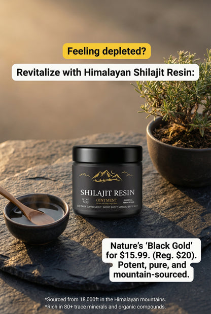 Shilajit Resin
